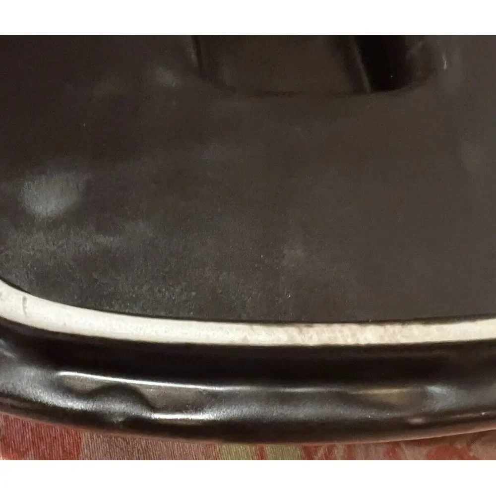Doverstone England‎ Casserole Lid Brown Rectangle Baking Serving Dish Vtg 1970s